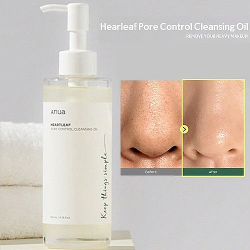 Anua | Heartleaf Pore Control Cleansing Oil - Zare-beauty
