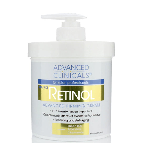 Advanced Clinicals I Retinol Advanced Firming Cream, (454 g) - Zare-beauty