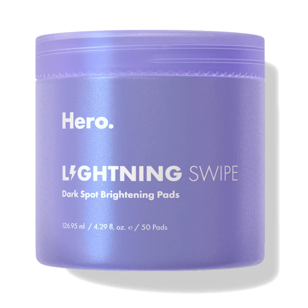 Hero Cosmetics | Lightning Swipe - The all-over brightening pad - Zare-beauty