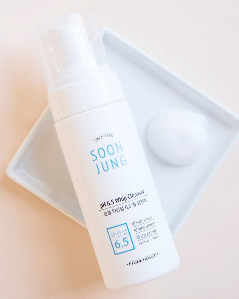 ETUDE HOUSE | SoonJung pH 6.5 Whip Cleanser - Zare-beauty