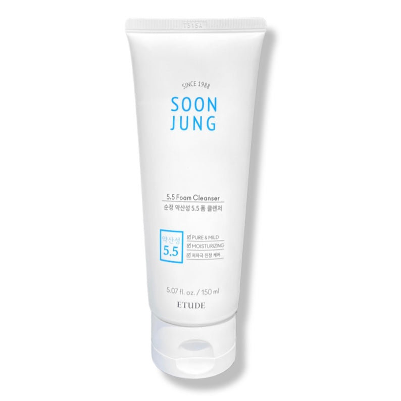 Etude House | Soon Jung 5.5 Cream Cleanser (150ml) - Zare-beauty