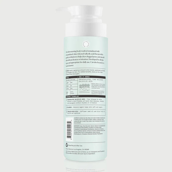 Naturium | The Perfector Salicylic Acid Body Wash - Zare-beauty