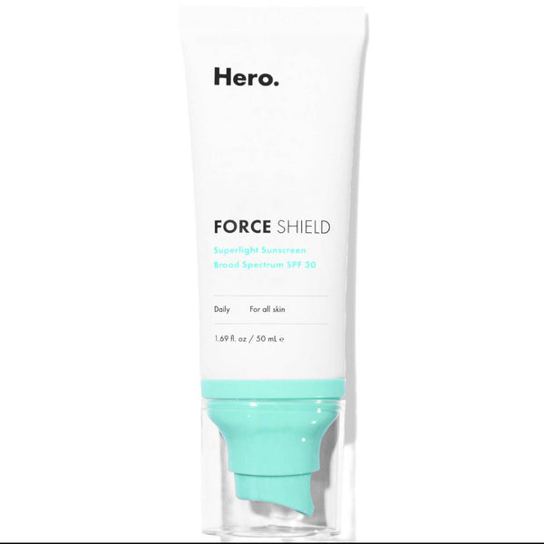 Hero Cosmetics | Force Sheild - Superlight Sunscreen SPF 30 - Zare-beauty
