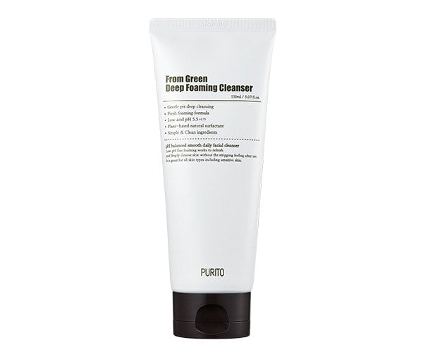 PURITO | From Green Deep Foaming Cleanser, 150ml - Zare-beauty