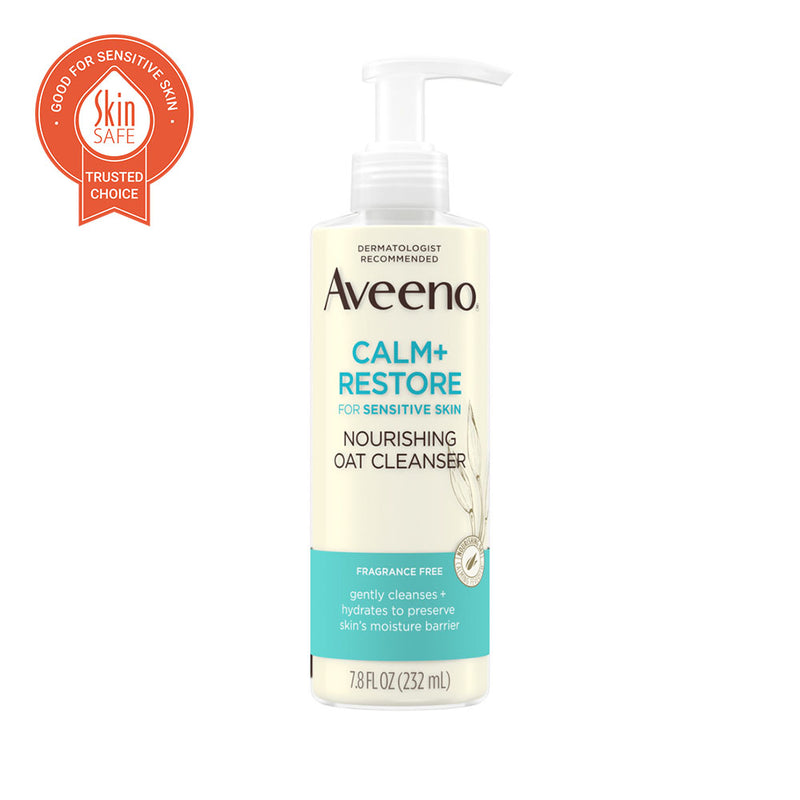 Aveeno | Calm + Restore Nourishing Oat Cleanse - Zare-beauty