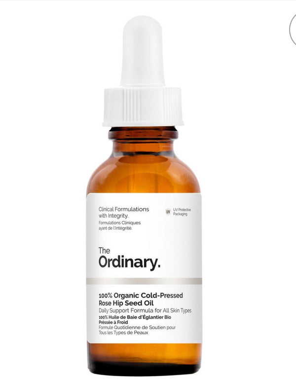 The Ordinary | 100% Organic Cold-Pressed Rose Hip Seed Oil( 30ml ) - Zare-beauty