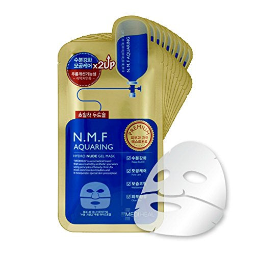 Mediheal - N.M.F Aquaring Hydro Nude Gel Mask Set - Zare-beauty