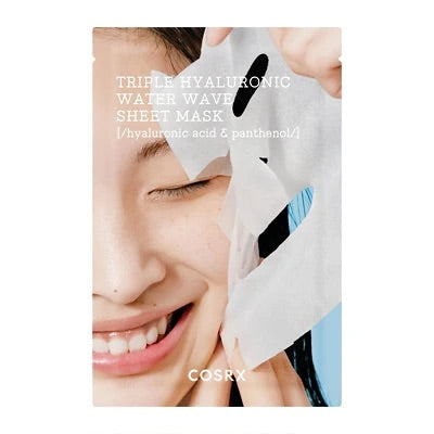 COSRX Triple Hyaluronic Water Wave Sheet Mask - Zare-beauty
